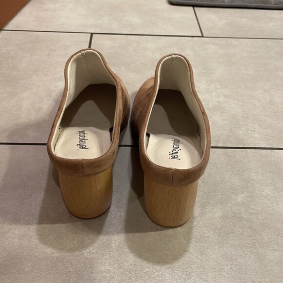 JEFFERY Campbell woman’s light tan suede mules - Picture 3 of 10